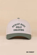 Load image into Gallery viewer, Really Busy Dilly Dallying Two Tone Snapback Hat