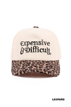 Load image into Gallery viewer, Expensive And Difficult Two-tone Corduroy Cap