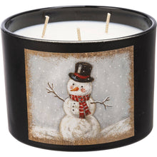 Load image into Gallery viewer, Snowman Candle