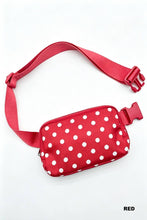 Load image into Gallery viewer, Polka Dot Everywhere Fanny Pack Bag