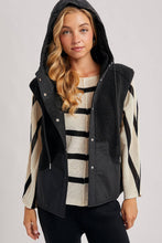 Load image into Gallery viewer, JUNIPER SHERPA FLEECE HOODED VEST - Simply Susan’s