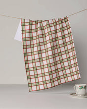 Load image into Gallery viewer, Stocking Plaid Tea Towel - Holiday 2026