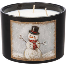 Load image into Gallery viewer, Snowman Candle