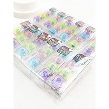Load image into Gallery viewer, Light Up Clear Keyboard Keychain Fidget Toy