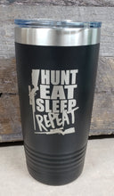 Load image into Gallery viewer, Hunt, Eat, Sleep, Repeat Tumbler - Simply Susan’s