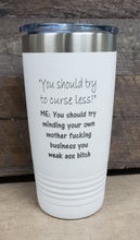 Load image into Gallery viewer, Curse Less Tumbler - Simply Susan’s