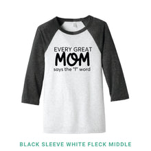 Load image into Gallery viewer, Every Great Mom Baseball T-Shirt
