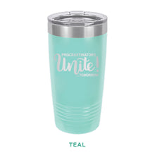 Load image into Gallery viewer, Procrastinators Unite Tomorrow Tumbler - Simply Susan’s