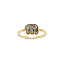 Load image into Gallery viewer, Two Tone Elephant Ring
