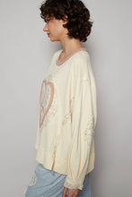 Load image into Gallery viewer, Ruby long sleeve thermal knit patch top
