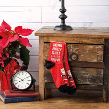 Load image into Gallery viewer, Ho Ho Holy Shit I Need A Drink Socks
