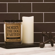 Load image into Gallery viewer, Sorry The Dog Farted - Funny Candles for Dog Mom's and Dad's
