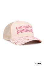 Load image into Gallery viewer, Expensive And Difficult Two Tone Mesh Snapback Hat
