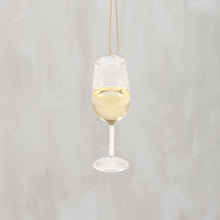 Load image into Gallery viewer, Glass White Wine Ornament
