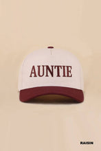 Load image into Gallery viewer, Auntie Two Tone Snapback Hat
