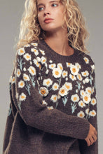 Load image into Gallery viewer, Maeve Floral Knit Sweater
