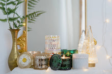Load image into Gallery viewer, Mistletoe &amp; Holly 8oz Petite Shimmer Candle 8oz - Simply Susan’s
