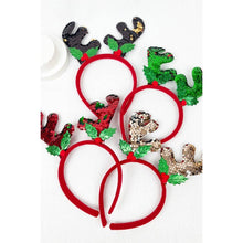 Load image into Gallery viewer, Sparkling Deer Antlers Sequins Headband
