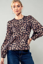 Load image into Gallery viewer, Untamed Elegance Buttoned Top
