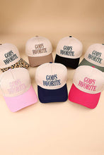 Load image into Gallery viewer, God's Favorite Two Tone Canvas Cotton Cap
