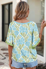 Load image into Gallery viewer, Daniela Floral Printed Lace Decorative Top - Simply Susan’s
