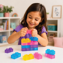 Load image into Gallery viewer, Fun Doh Squish Blocks Building Fidget Sensory Toy
