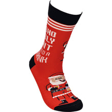 Load image into Gallery viewer, Ho Ho Holy Shit I Need A Drink Socks
