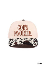 Load image into Gallery viewer, God's Favorite Two Tone Canvas Cotton Cap
