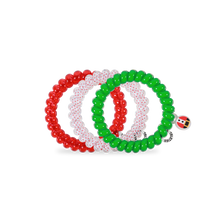 Load image into Gallery viewer, Spiral Hair Coils | Large | Secret Santa Hair Ties - Simply Susan’s
