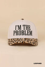 Load image into Gallery viewer, I'm The Problem Two Tone Snapback Hat
