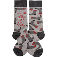 Load image into Gallery viewer, These Are My Don't Give A Shit Socks
