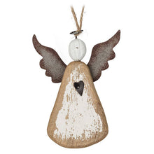 Load image into Gallery viewer, Rustic Angel Ornament-2 Assorted 5"H
