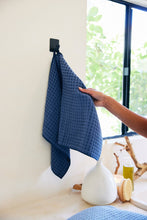 Load image into Gallery viewer, Midnight Blue Waffle Hand Towel - Simply Susan’s
