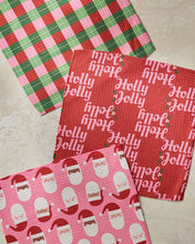 Load image into Gallery viewer, Holly Jolly Santa Dishcloth Set - Holiday 2026
