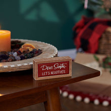 Load image into Gallery viewer, Dear Santa Box Sign Mini
