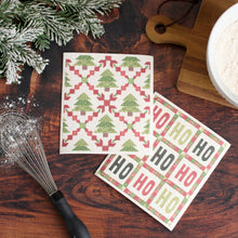 Load image into Gallery viewer, Christmas Quilt Swedish Dishcloth Set
