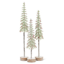 Load image into Gallery viewer, Small Tall Snowy Tree

