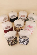 Load image into Gallery viewer, Sometimes Good Mom Say Bad Words Two Tone Snapback Hat
