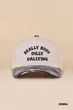 Load image into Gallery viewer, Really Busy Dilly Dallying Two Tone Snapback Hat
