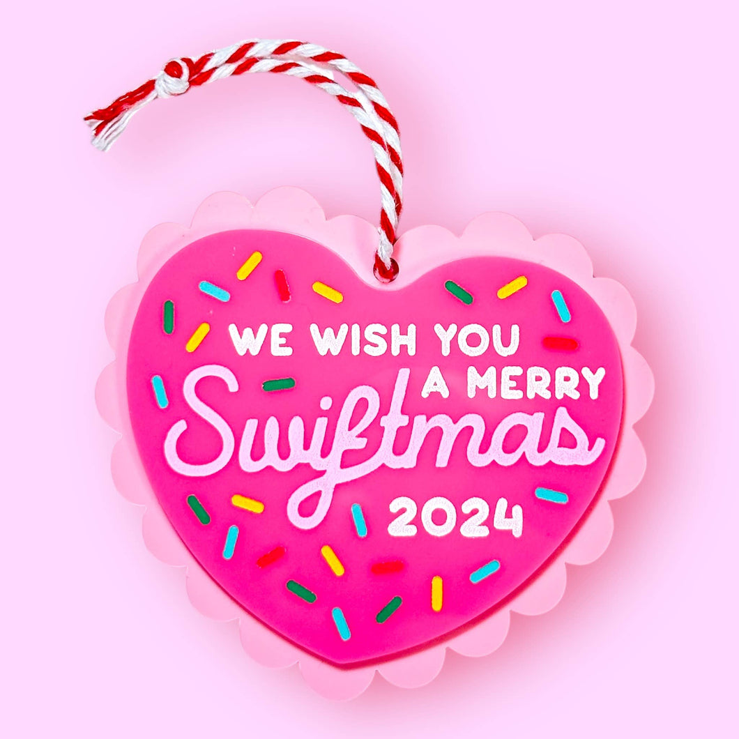 We Wish You a Merry Swiftmas 2024 - Taylor Swift Ornament!