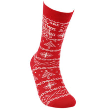 Load image into Gallery viewer, These Are My Christmas Movie Socks

