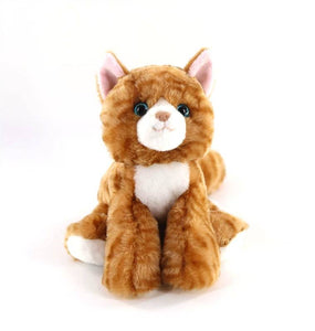 9" Tabby Cat Orange