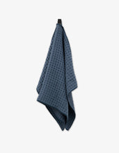 Load image into Gallery viewer, Midnight Blue Waffle Hand Towel - Simply Susan’s

