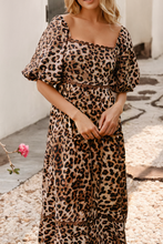 Load image into Gallery viewer, Hannah  Lovely In Leopard Maxi Dress
