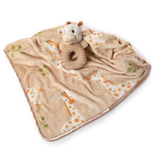 Load image into Gallery viewer, Baby Safe Bumblez Giraffe Blanket &amp; Rattle 30" (76cm) - Simply Susan’s
