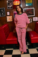 Load image into Gallery viewer, IP60012 Wide Leg Striped Lounge Pants
