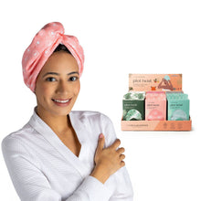Load image into Gallery viewer, Lemon Lavender Plot Twist Turbo Towel Assortment - Simply Susan’s
