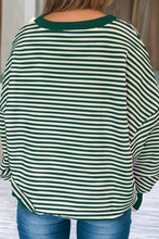 Load image into Gallery viewer, St Patrick Clover Patch Sequin Graphic Blouse
