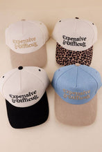 Load image into Gallery viewer, Expensive And Difficult Two-tone Corduroy Cap
