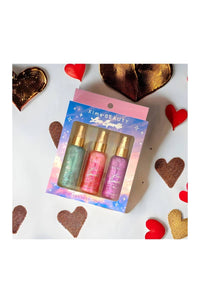Beauty Body Shimmer 3pc Spray Set